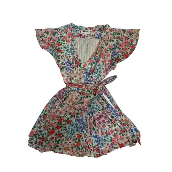 Yumi Kim Floral Wrap Dress m - Picture 7 of 11